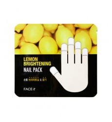THE FACE SHOP Face it Lemon Brightening Nail Pack 檸檬護甲套膜